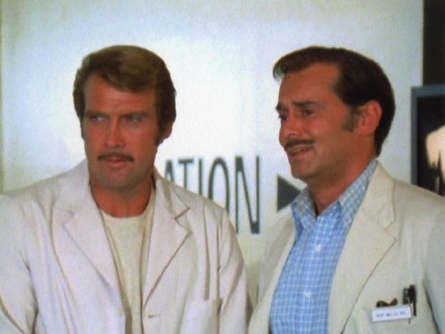 Steve Austin and Dr. Rudy Wells
